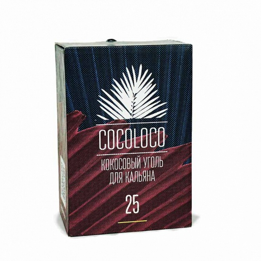 Кокосовый уголь Cocoloco 25мм